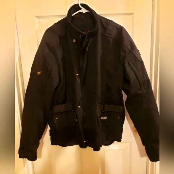 Joe Rocket Ballistic Series w/kevlar insert. Good Cond. Med Blk - Picture 1 of 7